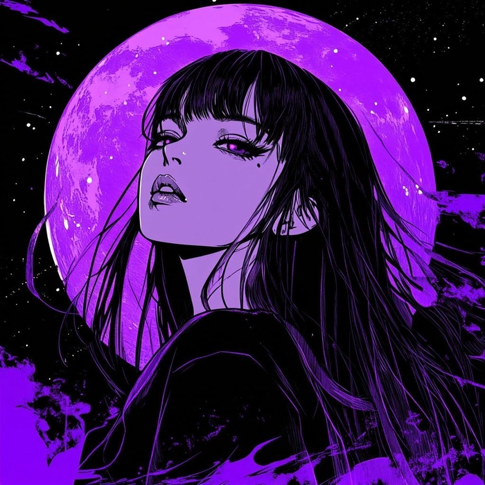 pfp purple aesthetic