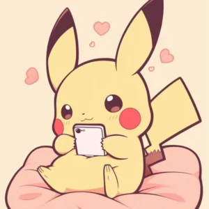 pikachu pfp cute