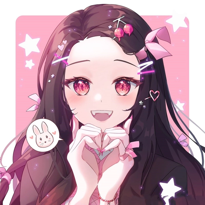 pink nezuko pfp
