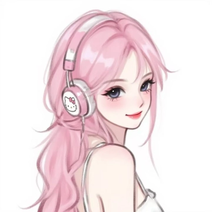 preppy pink pfp