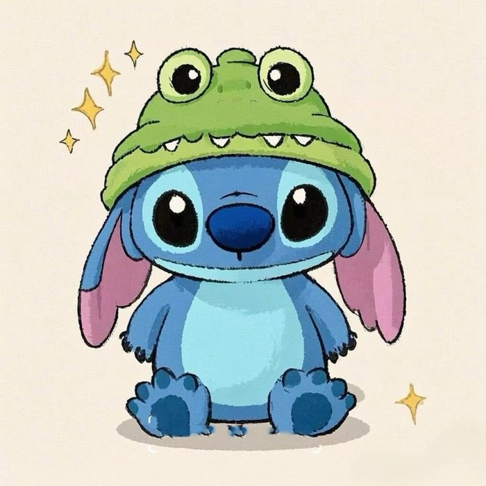 preppy stitch pfp