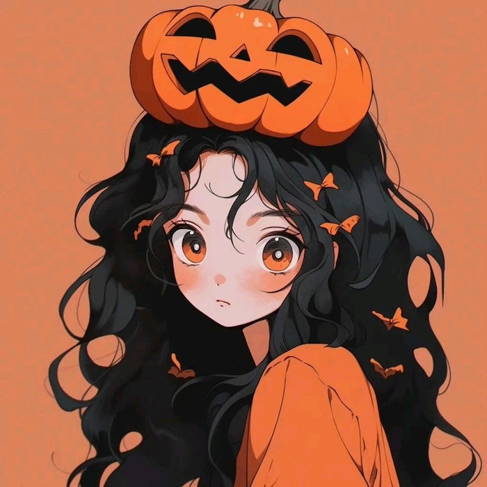 pumpkin hat pfp