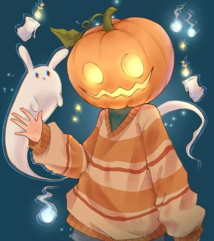 pumpkin pfp aesthetic
