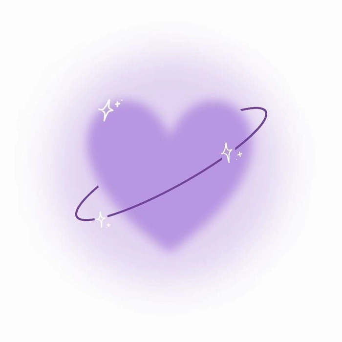 purple heart pfp