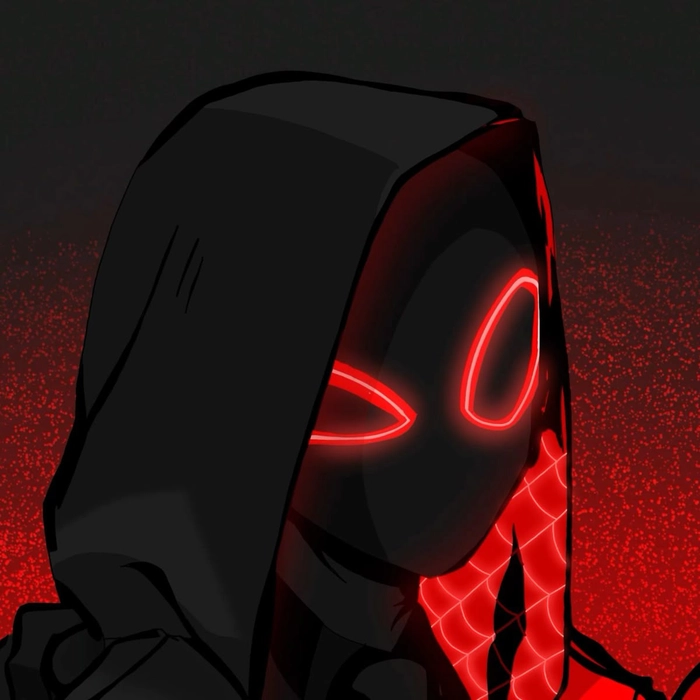 red and black aesthetic pfp