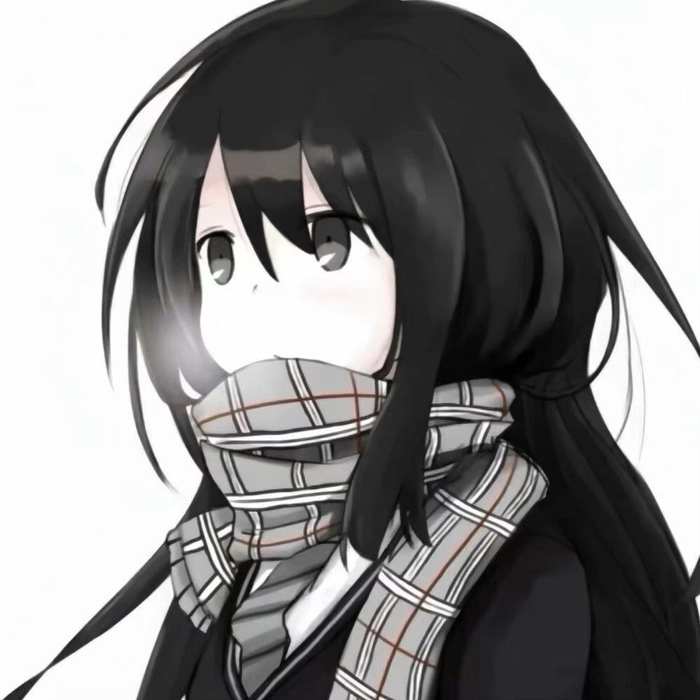 sad anime girl pfp