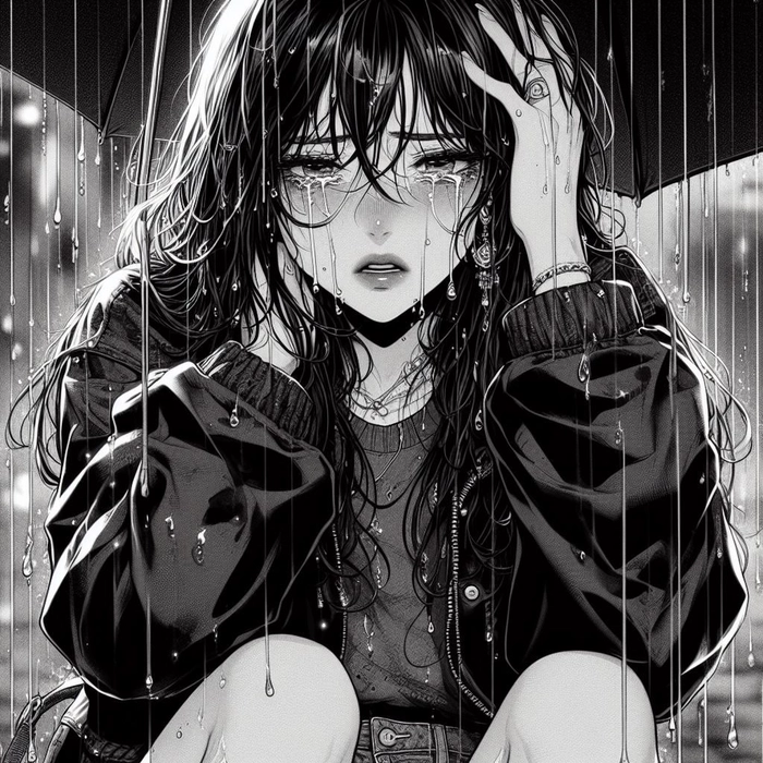 sad anime pfp discord