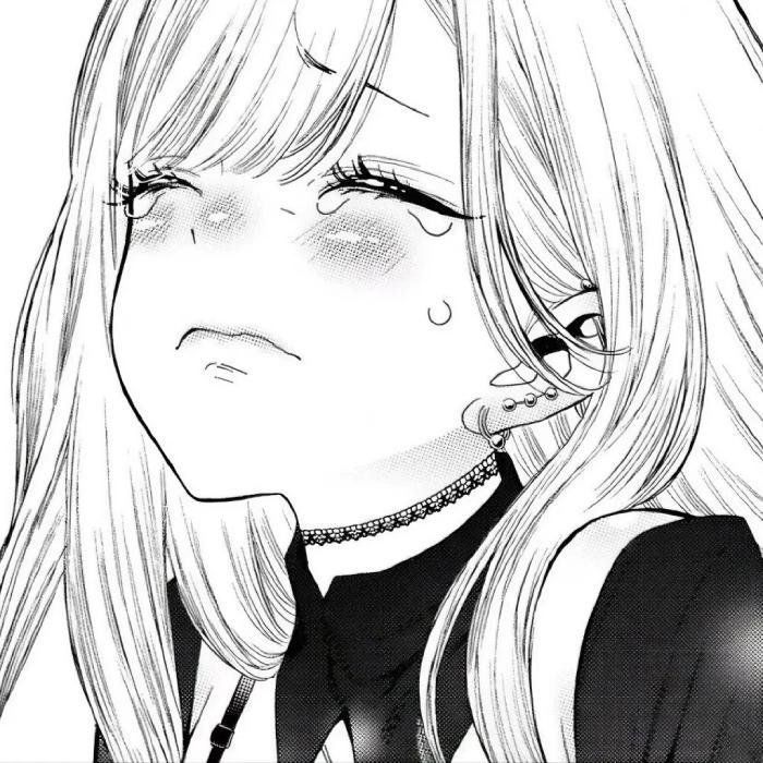 sad anime pfp showing a quiet emotional expression