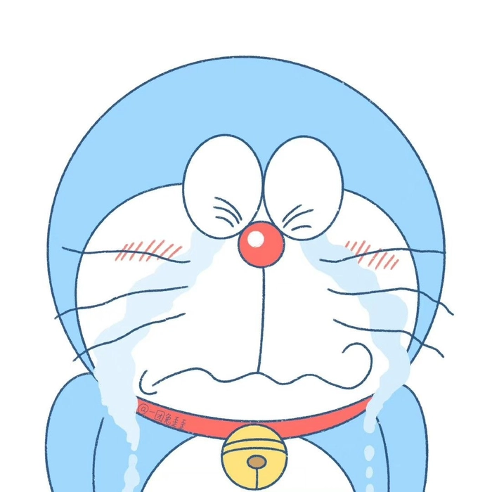 sad doraemon pfp