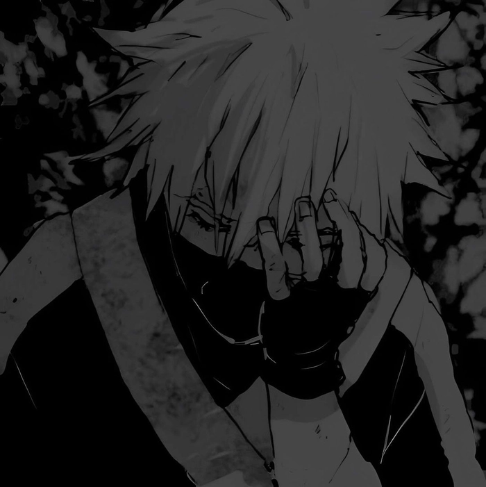 sad kakashi pfp