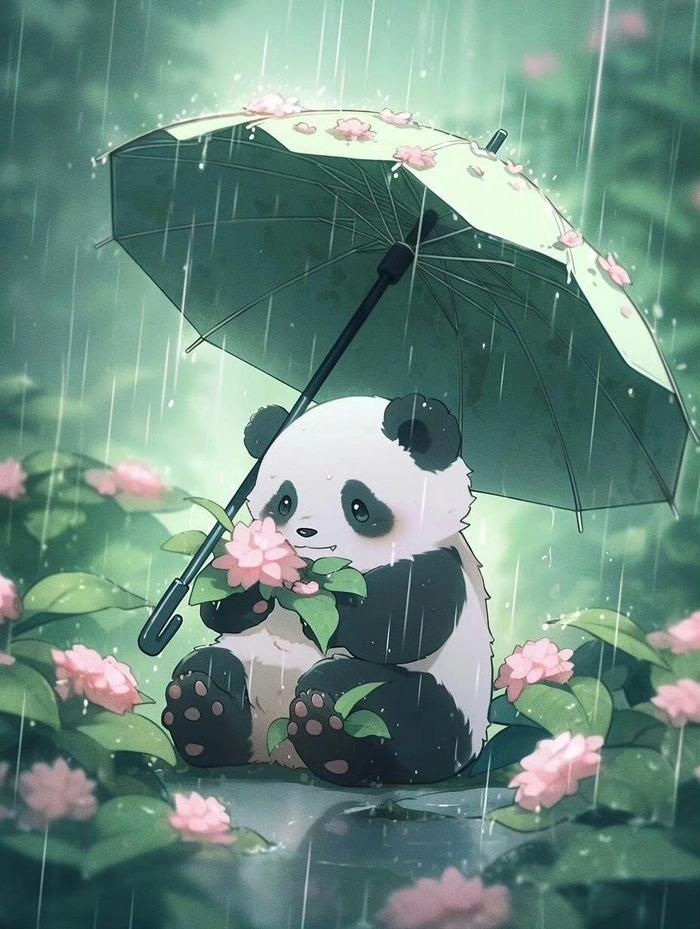 sad panda dp