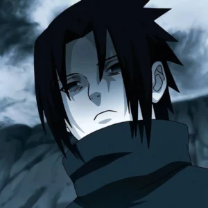sad sasuke pfp