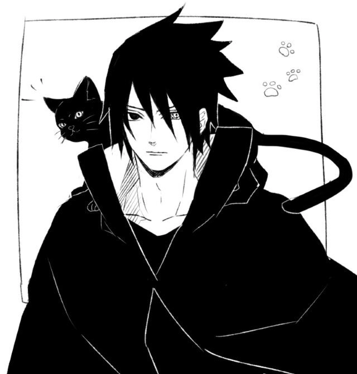 sasuke pfp manga