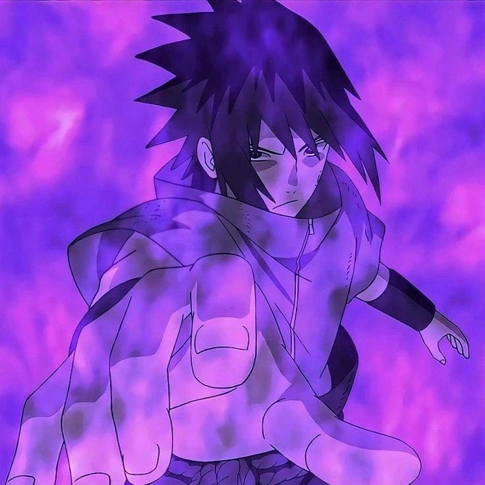 sasuke purple pfp
