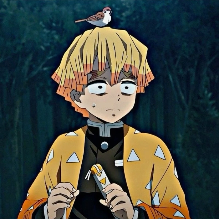 serious zenitsu pfp