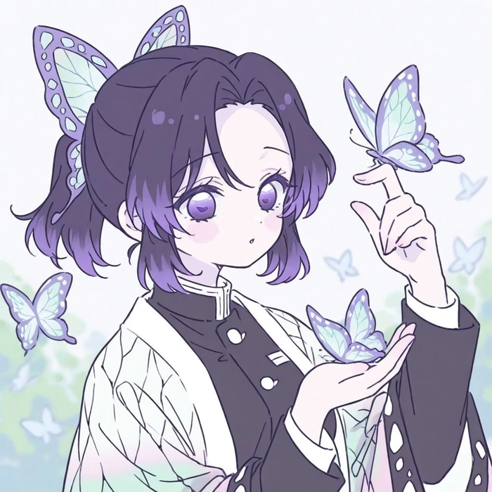 shinobu pfp aesthetic