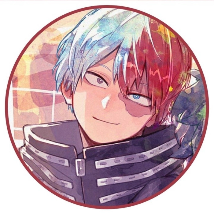 shoto todoroki pfp aesthetic