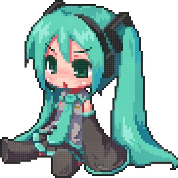 silly miku pfp