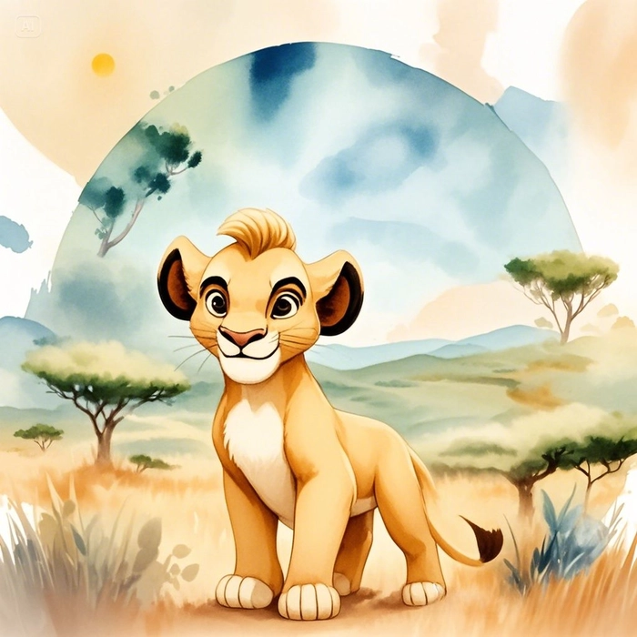 simba profile picture cartoon