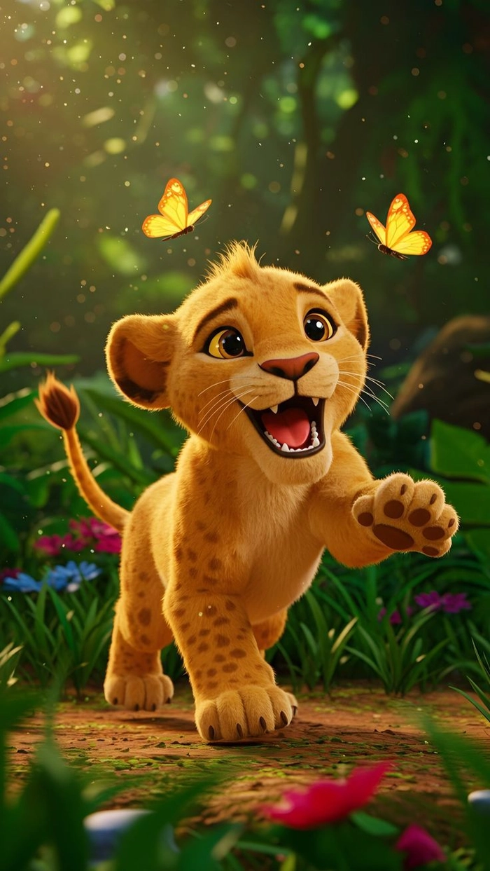 simba profile picture cute