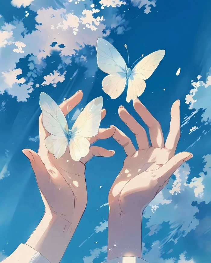 sky blue pfp