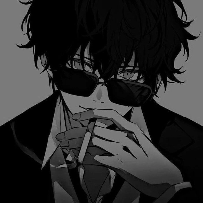 smoking pfp anime