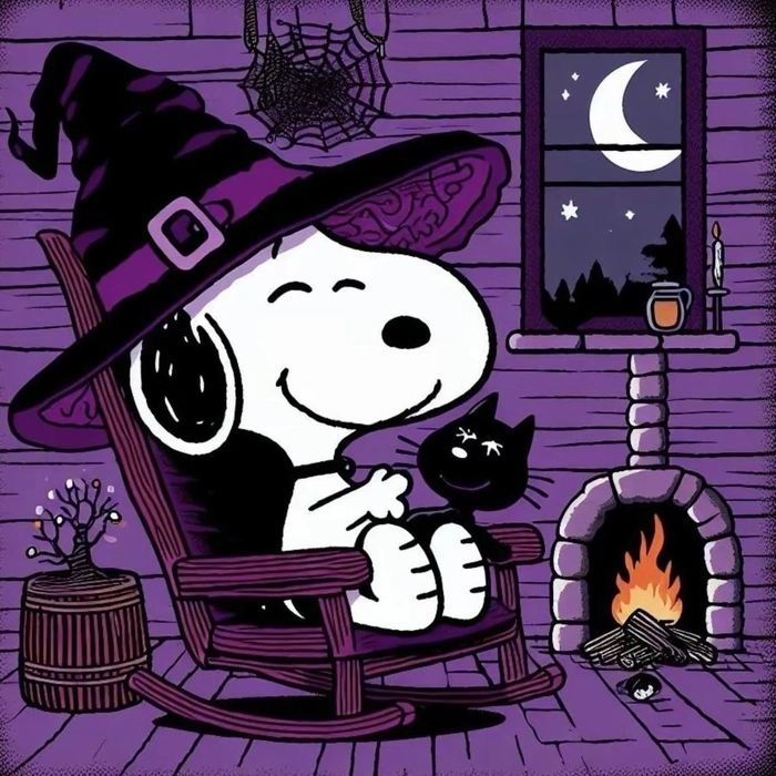snoopy halloween pfp