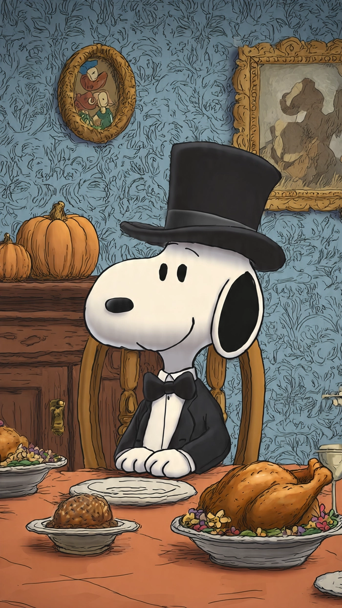 snoopy thanksgiving pfp
