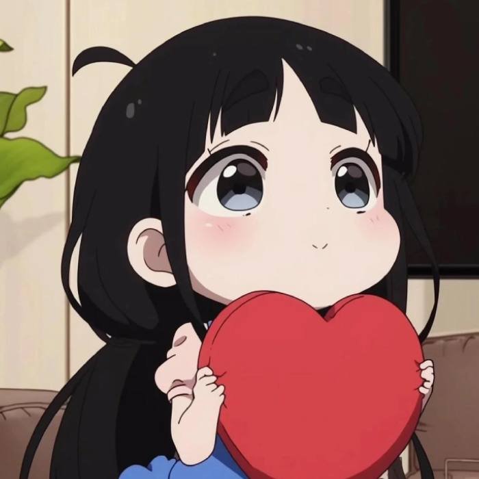 soft pastel portrait suitable for anime pfp girl