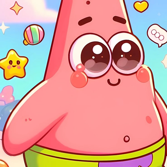 spongebob and patrick matching pfp patrick