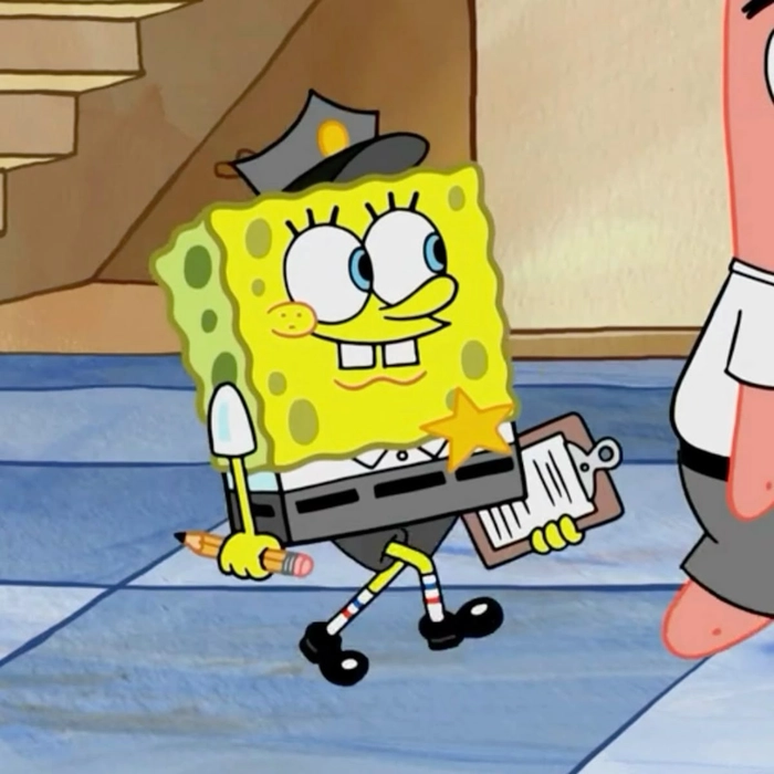 spongebob pfp cute