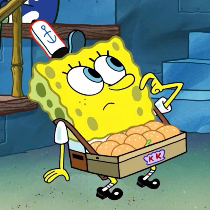 spongebob pfp gif