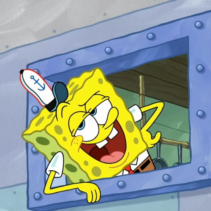 spongebob pfp meme