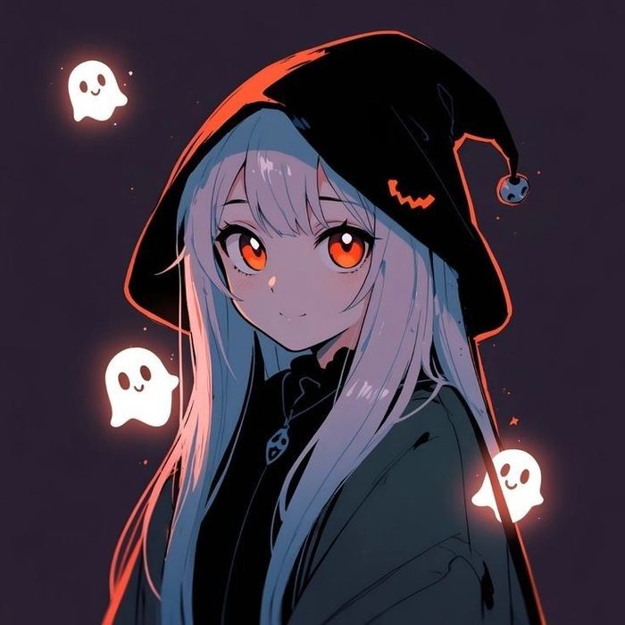 spooky halloween pfp