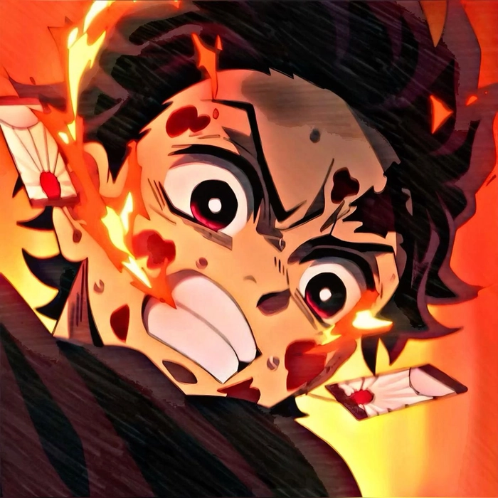 tanjiro pfp aesthetic