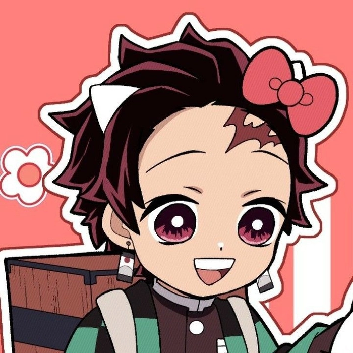 tanjiro pfp chibi