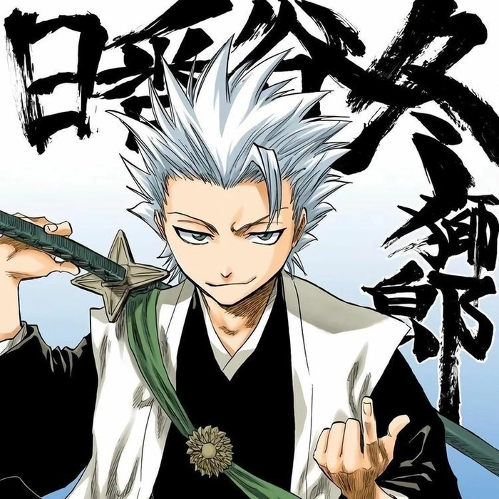 toshiro bleach manga pfp