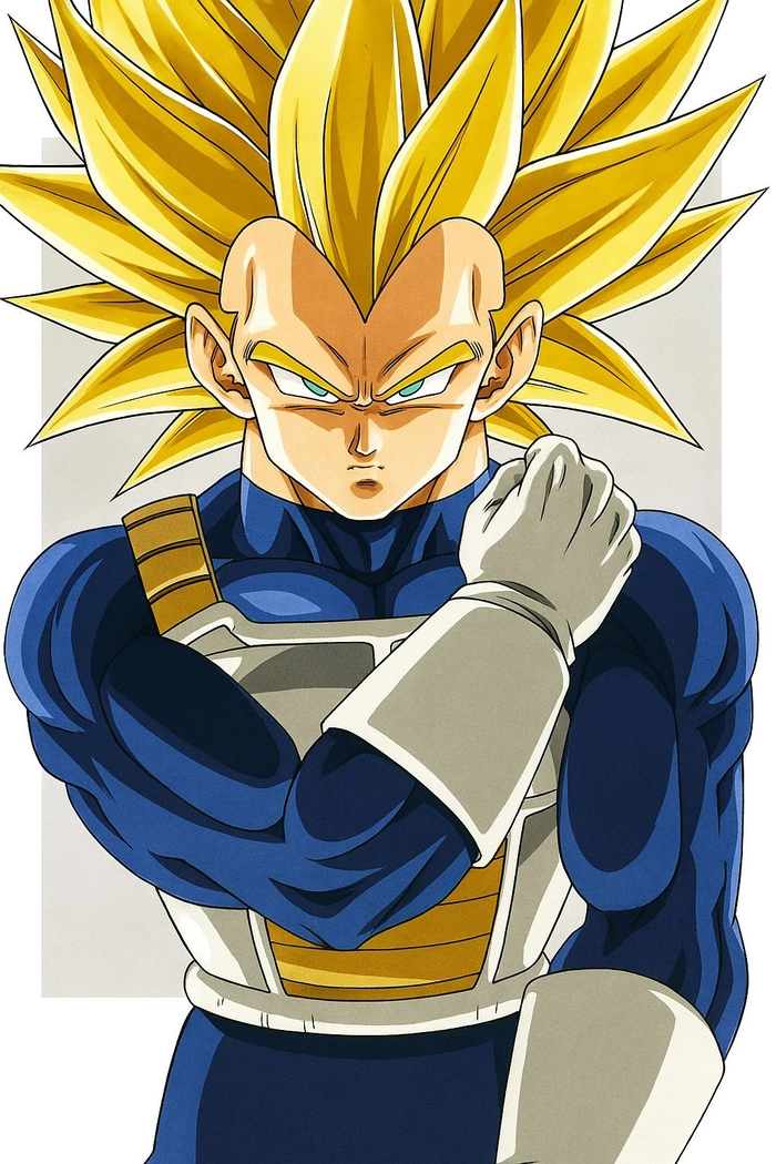 vegeta pfp gif