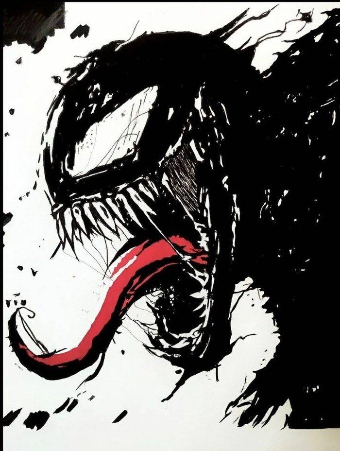 venom pfp comic