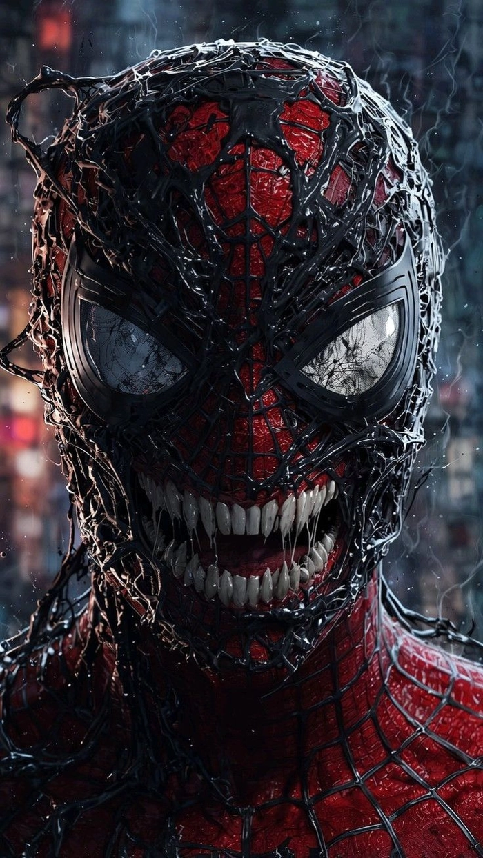 venom spiderman pfp