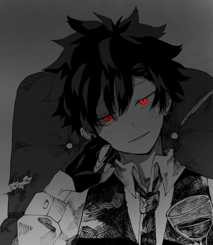 villain deku pfp