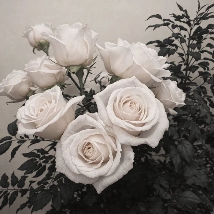 white rose pfp