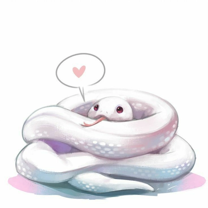 white snake pfp