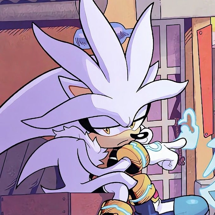 white sonic pfp