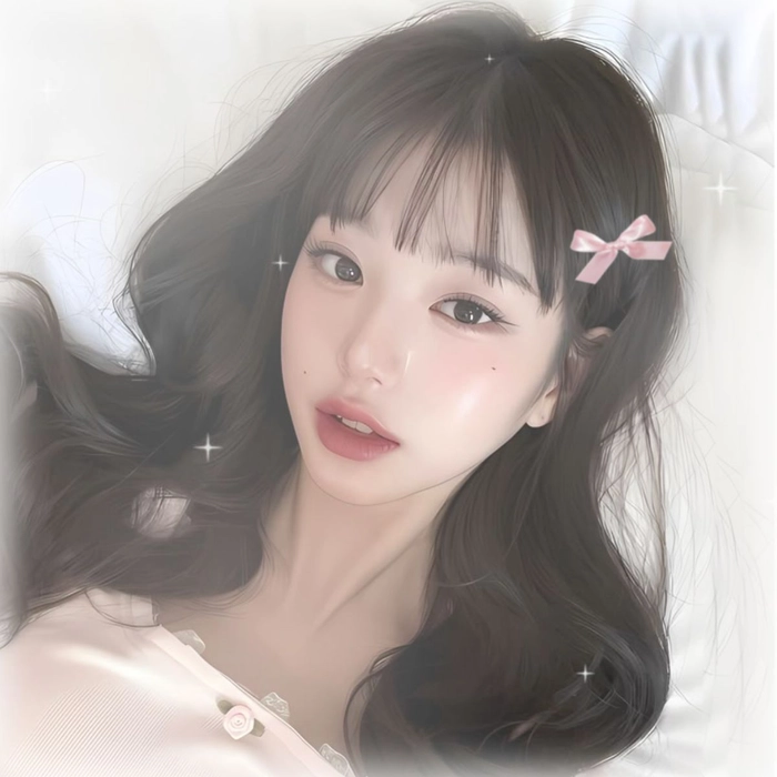 wonyoung coquette pfp