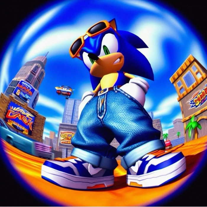 y2k sonic pfp