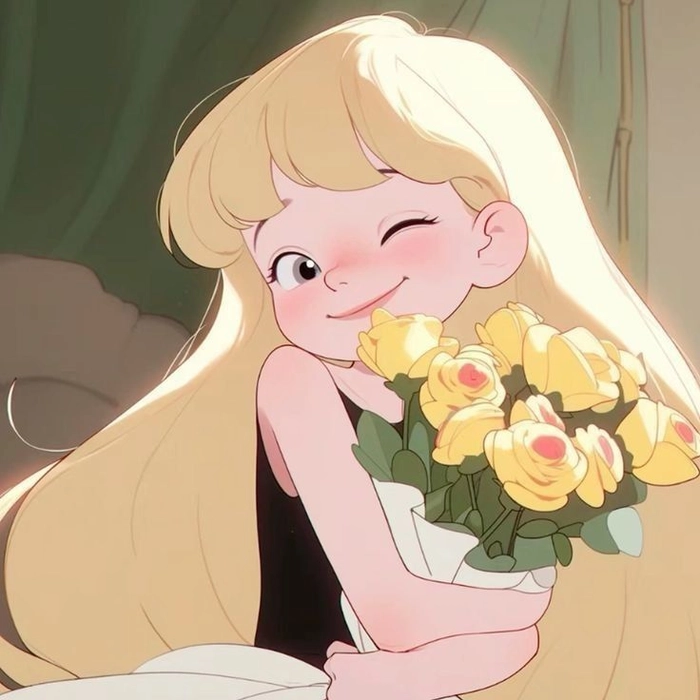 yellow flower pfp