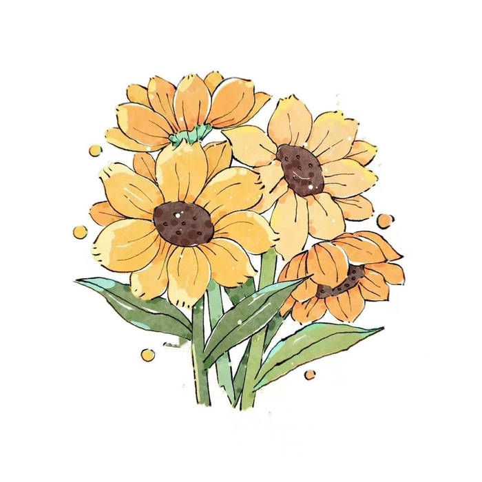 yellow flower pfp
