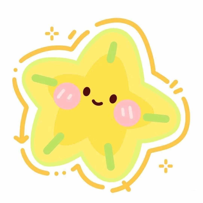 yellow star pfp