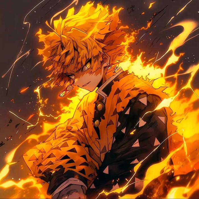 zenitsu pfp lightning
